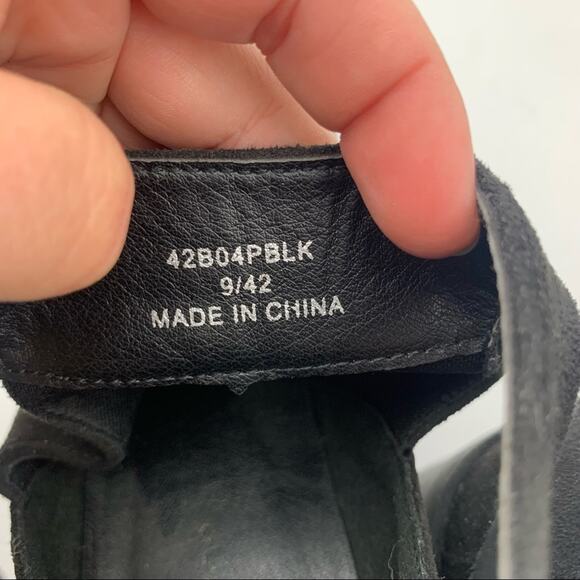 Topshop Berlin Block Heel Ankle Booties Black - Picture 5 of 5